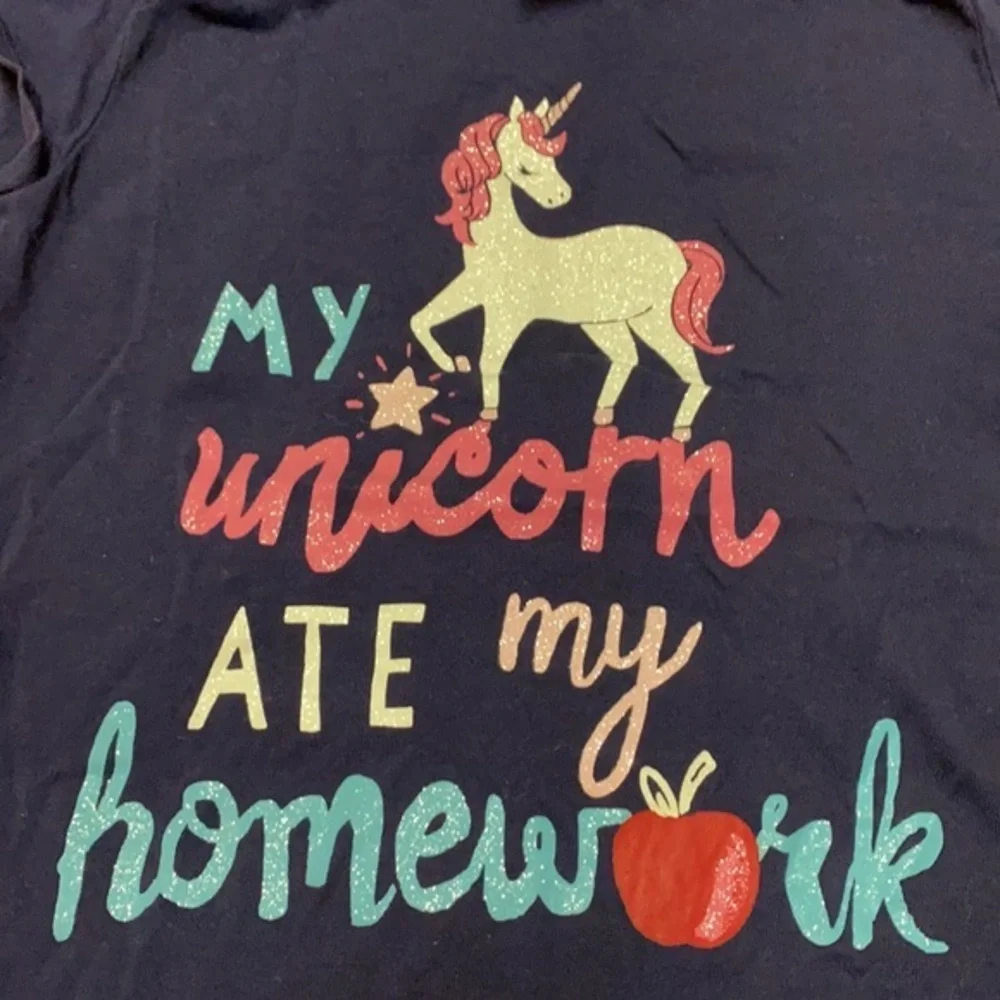 Gymboree Unicorn Ballet Tee Bundle Joggers Girls Size 5 Lot